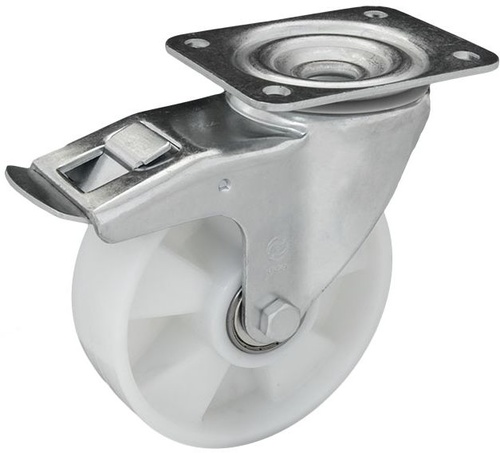 Castors for trolleys